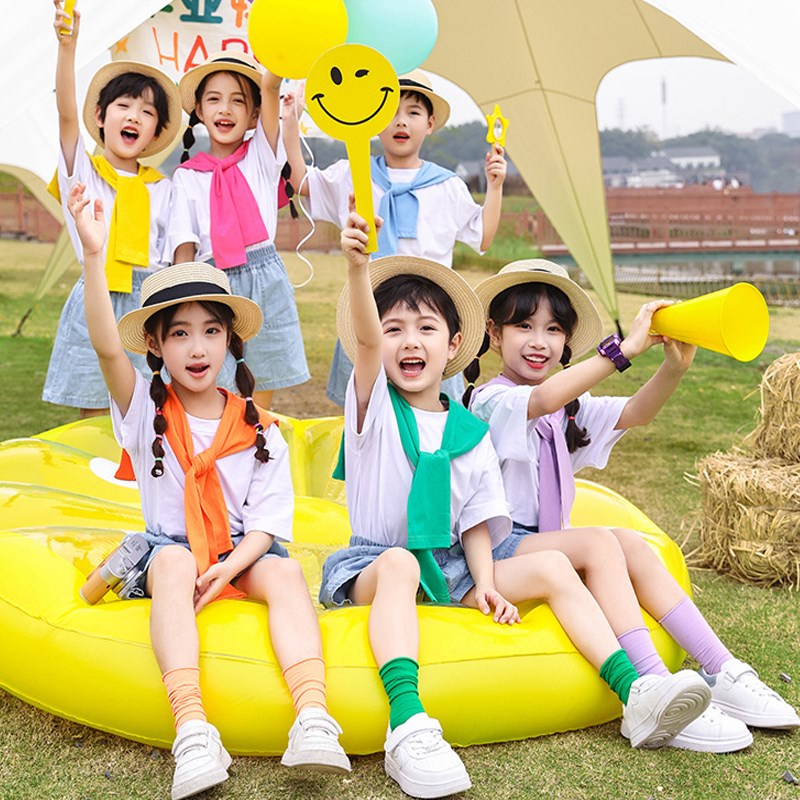 六一儿童节表演服幼儿园毕业照舞儿童演出服