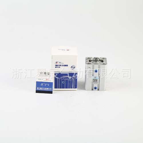 浙江气C动MQSB外型 -D系列25缸径牙薄型气缸