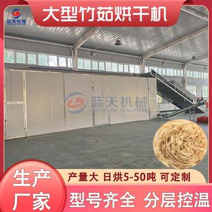 竹茹丝竹茹球干燥机 连续式竹茹切片烘干整套设备 网带竹茹烘干机