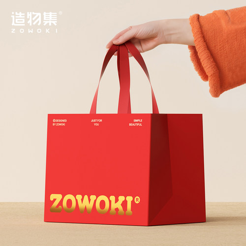 造物集礼品手提袋原创设计图案