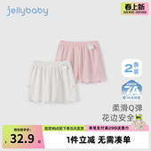 打底裤 女童夏季 宝宝休闲短裤 小童裤 夏儿童安全裤 子两条装 7A抗菌