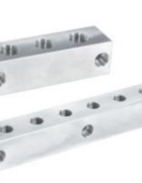 气压用连接块十字形 端面无孔 KAR11/KAR12/KAR13-3K-R1-S-2K-3K