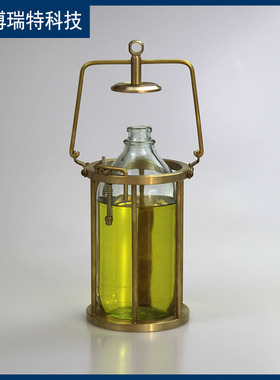 BLD-B型【黄铜材质】GB/T 4756标准 玻璃试剂瓶手提式油品取样笼
