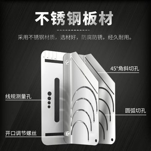 橡胶切割神器划线工具全套保温管切割模具万能型新款全套设备