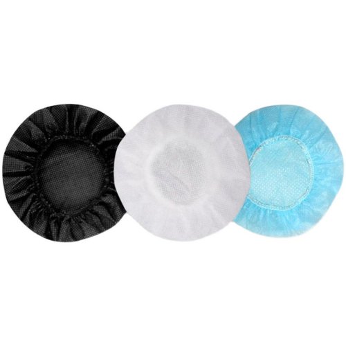 网吧头戴耳机耳罩一次性耳机套无纺布防护耳套游戏防尘防汗保护罩