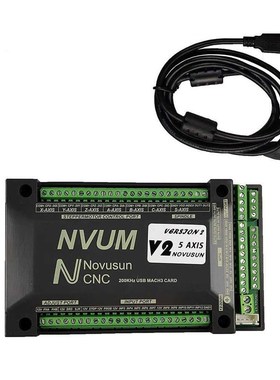 mach3USB接口控制卡NVUM3轴4轴5轴6轴雕刻机NVMPG数显电子手轮