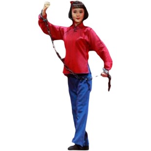 新款戏剧服装 儿童戏装刘胡兰表演服 评剧戏服老奶奶老太太演出服
