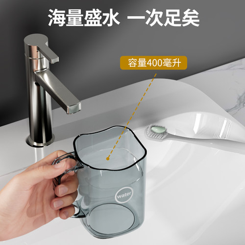 牙刷杯漱口杯牙具杯子家用轻奢一家三口四口儿童家庭旅行洗漱杯