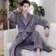 新款 浴袍男冬季 珊瑚绒睡袍女 加绒加厚法兰绒长款 情侣睡衣女秋冬季