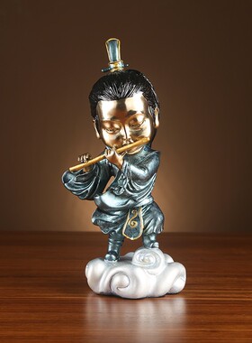 铜欣祥 彩铜《八仙过海》创意摆件家居装饰品客厅办公室个性摆件