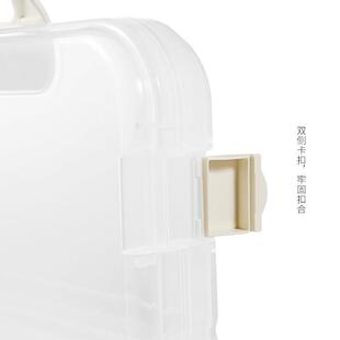 透明塑料文件袋文件夹A4文件收纳盒资料袋试卷收纳袋硬壳收纳包