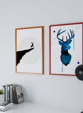 画室专用实木画框 相框 2开4开8开A3A416寸32寸画展常用规格包邮