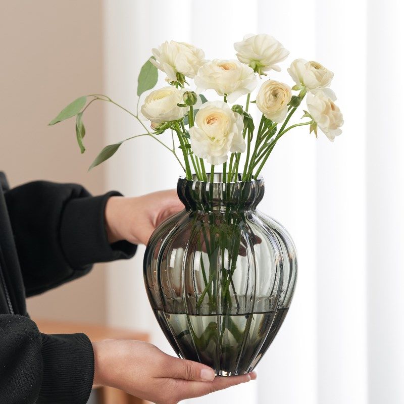 创意复古灯笼造型玻璃花瓶装饰插花器水培摆件家居软装轻奢高级感,鲜花速递/花卉仿真/绿植园艺,花瓶,淘宝优惠券,粉丝福利购,淘宝优惠卷