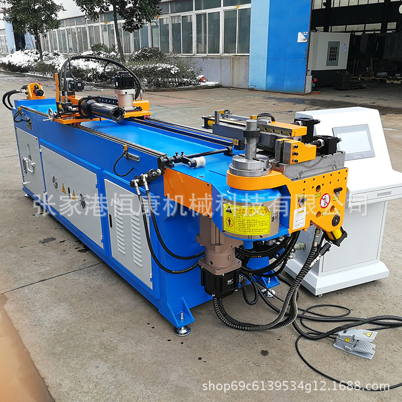 【弯管机】DW-50CNC-3A1S全自动伺服数控自动型材全自动弯管