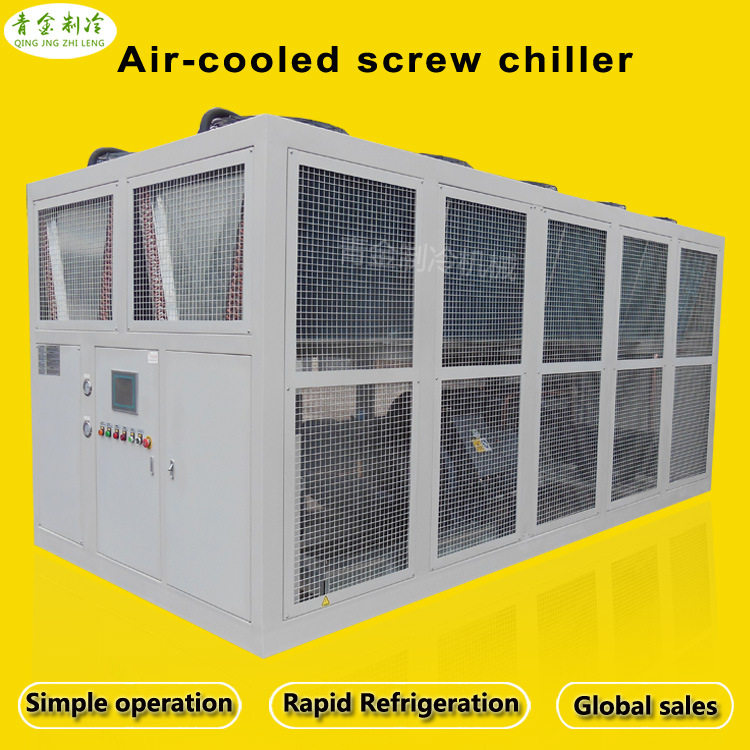 出口Air-cooled screw chiller风冷式螺杆冷水机3N 440V 60HZ电压