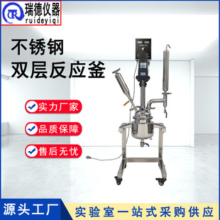 2L不锈钢双层反应釜实验小型电加热反应器 工厂直发 BSF 瑞德仪器