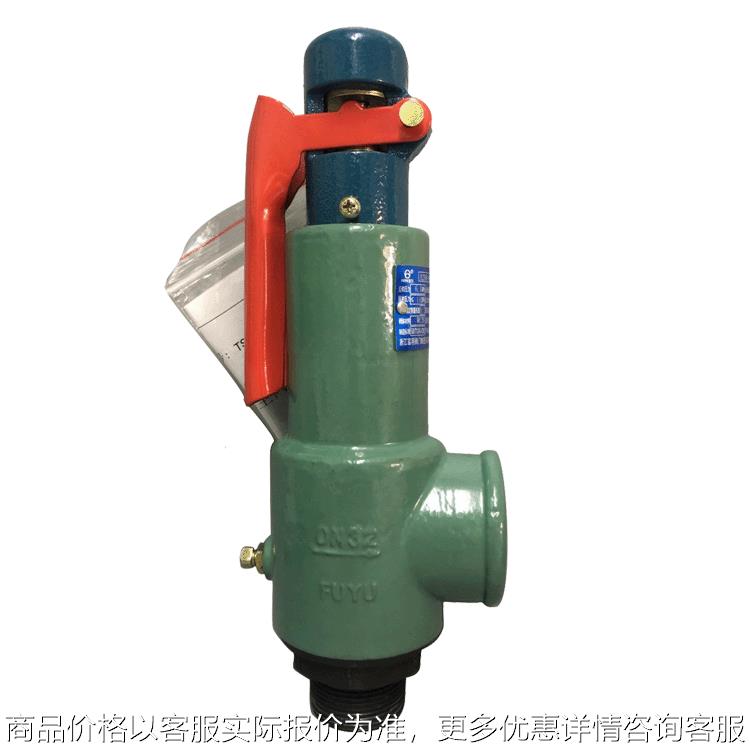 浙江A28H-64全启式安全阀 锅炉储气罐压力容器高压安全阀