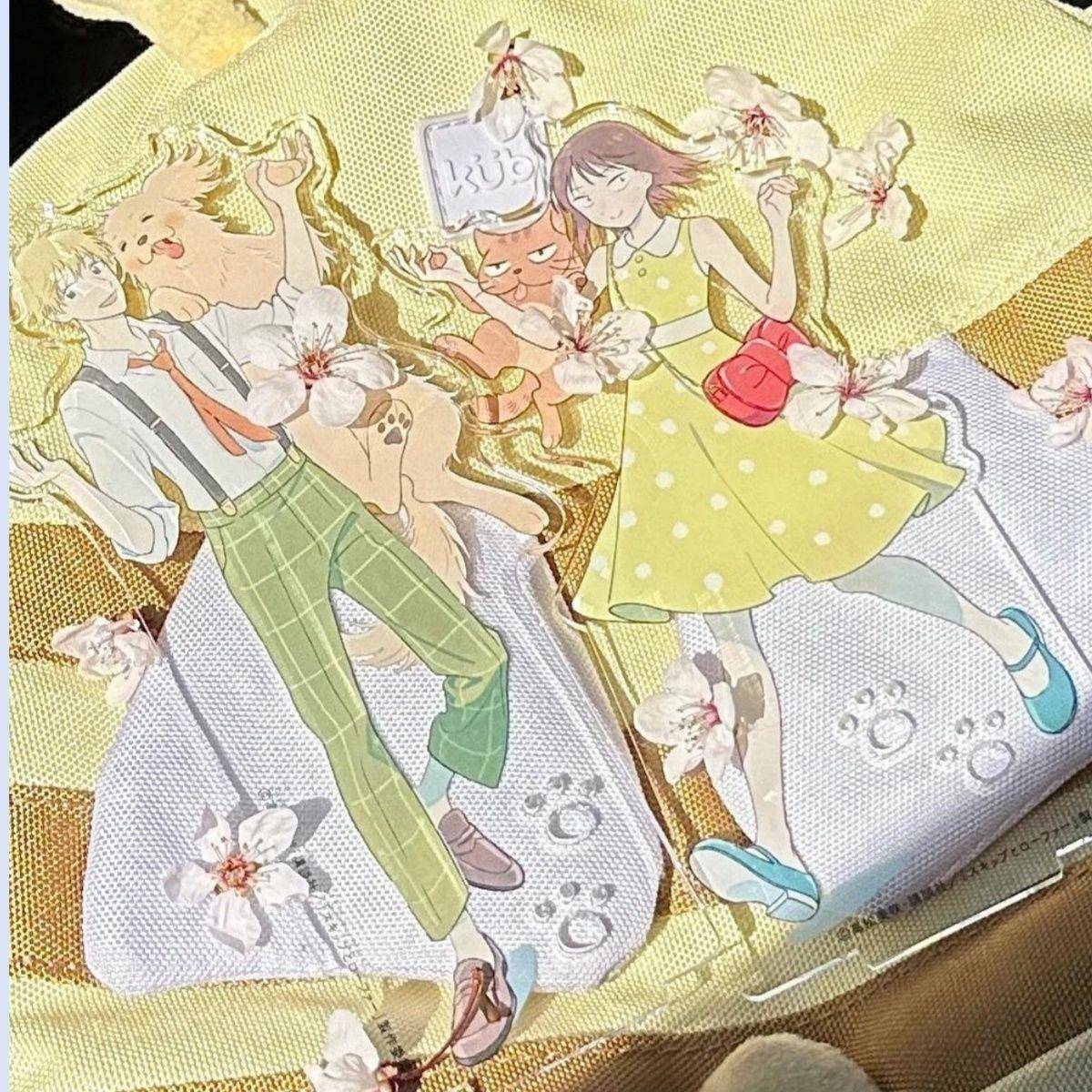 小红书同款跃动青春高颜值志摩聪介岩仓美津压克力跳跃乐福鞋立牌