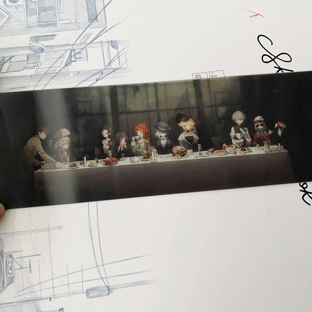 重返未来1999维尔汀全员的晚餐周边四变光栅卡流沙麻将票根