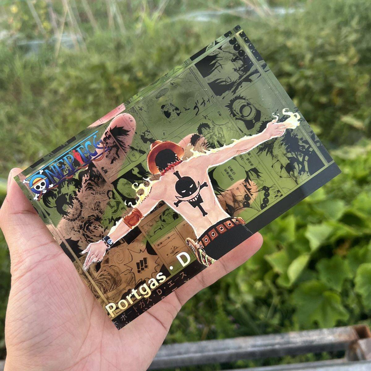 立体海贼王艾斯之死自制动漫周边二次元谷子亚克力生日礼物砖摆件