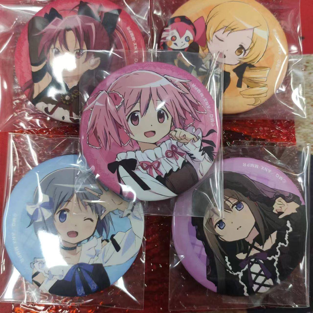 魔法少女小圆圆堂吉诃德联动哥特风黑裙吧唧鹿目圆 晓美焰 巴麻美