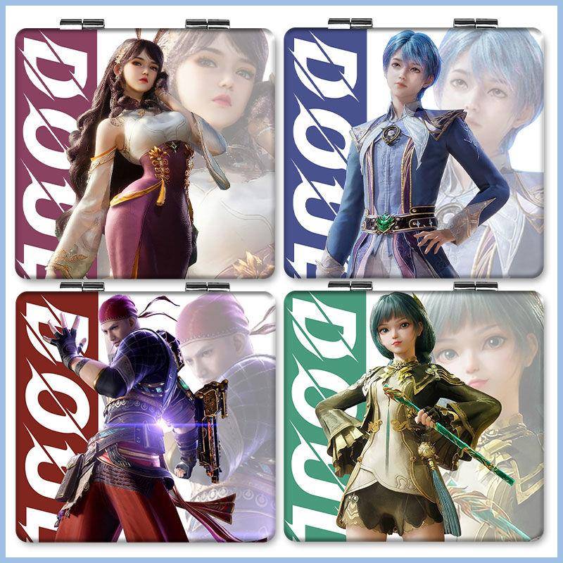 斗罗大陆吧唧2绝世唐门霍雨浩江楠楠王冬萧萧小镜子化妆补妆镜子