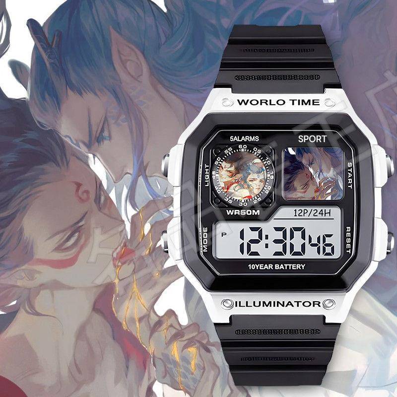 【848人收藏】哪吒敖丙藕饼哪吒之魔童降世防水小方块多功能电子