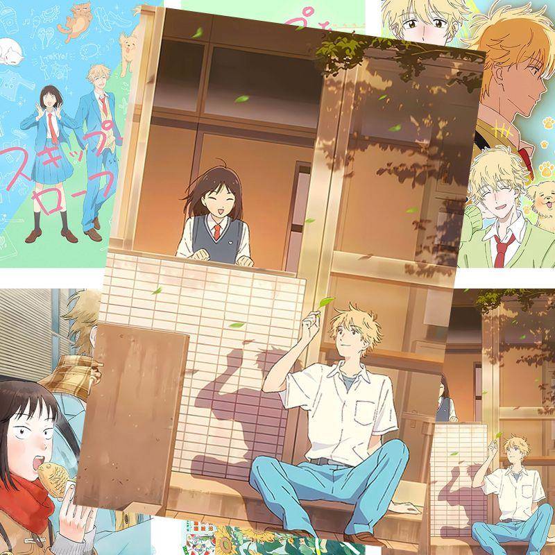 跃动青春海报志摩美津未聪介二次元动漫周边房间壁纸宿舍墙贴挂画