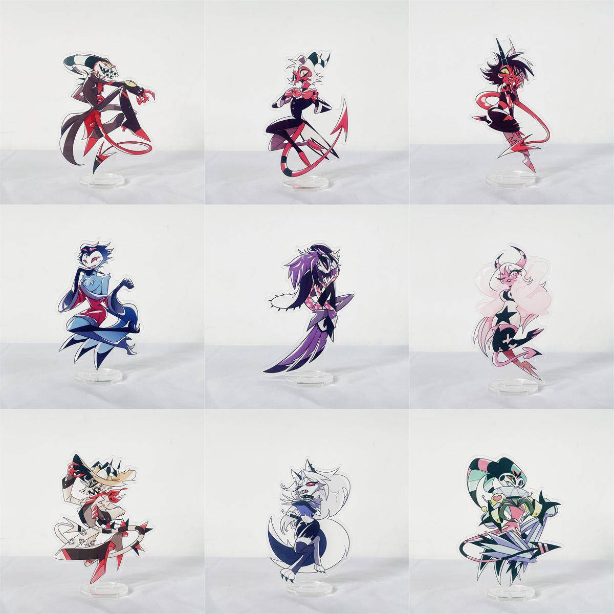 动漫周边极恶老大亚克力立牌地狱客栈同人粉丝礼物收藏摆件