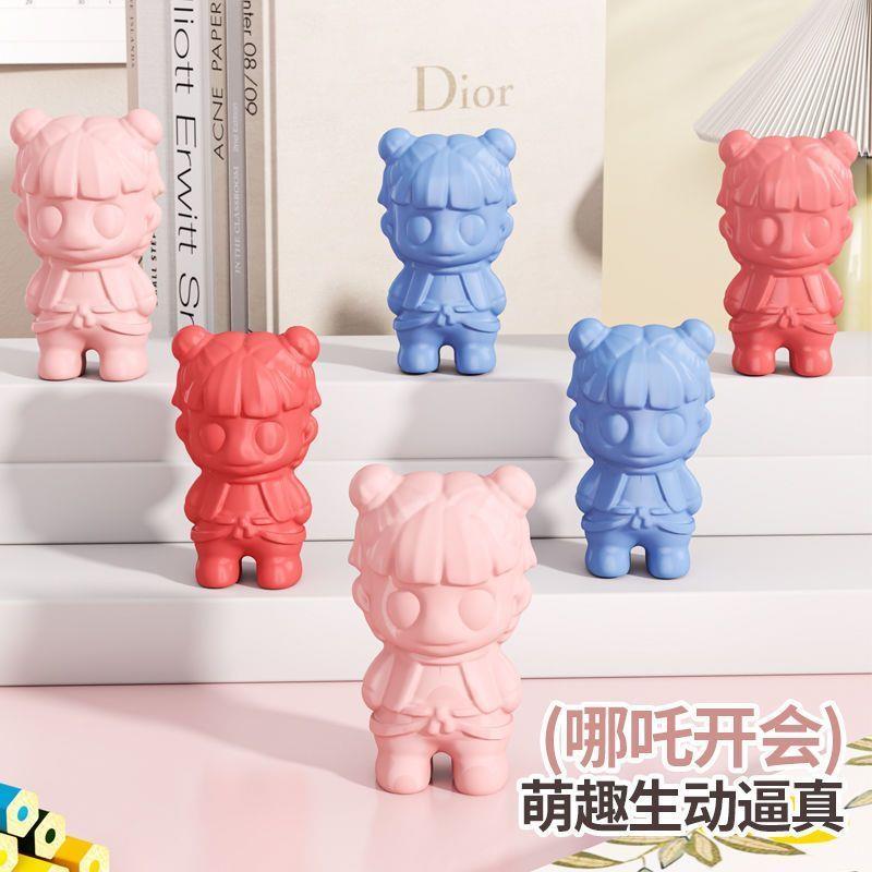 哪咤立体橡皮爆款立体哪吒橡皮擦无痕无屑不掉渣橡皮橡皮擦干净无