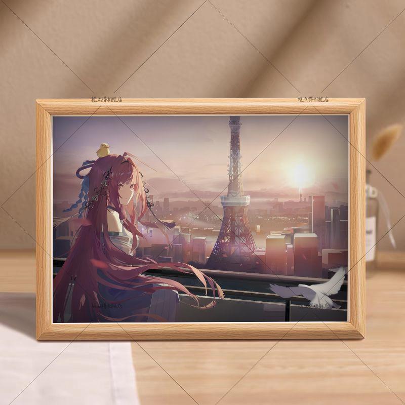 龙族卡塞尔之门绘梨衣动漫相框生日礼物送女生男生创意珍藏摆台画