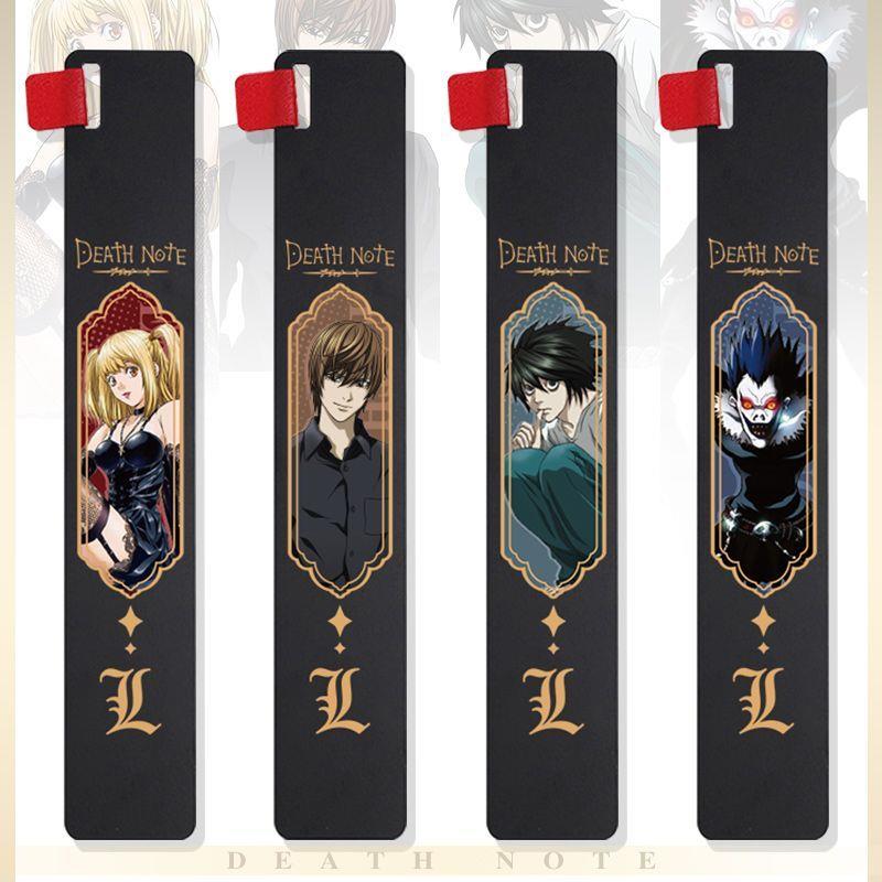 死亡笔记周边 夜神月弥海砂琉克 二次元cos动漫 创意金属书签