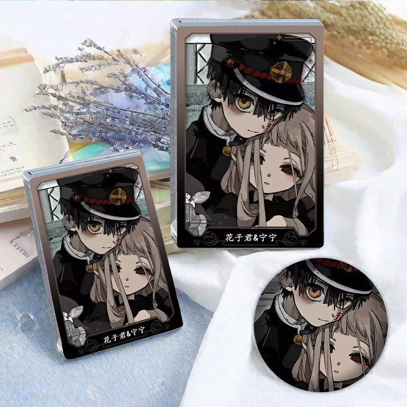 地缚少年花子君宁宁周边流沙吧唧徽章麻将摆件亚克力生日礼物