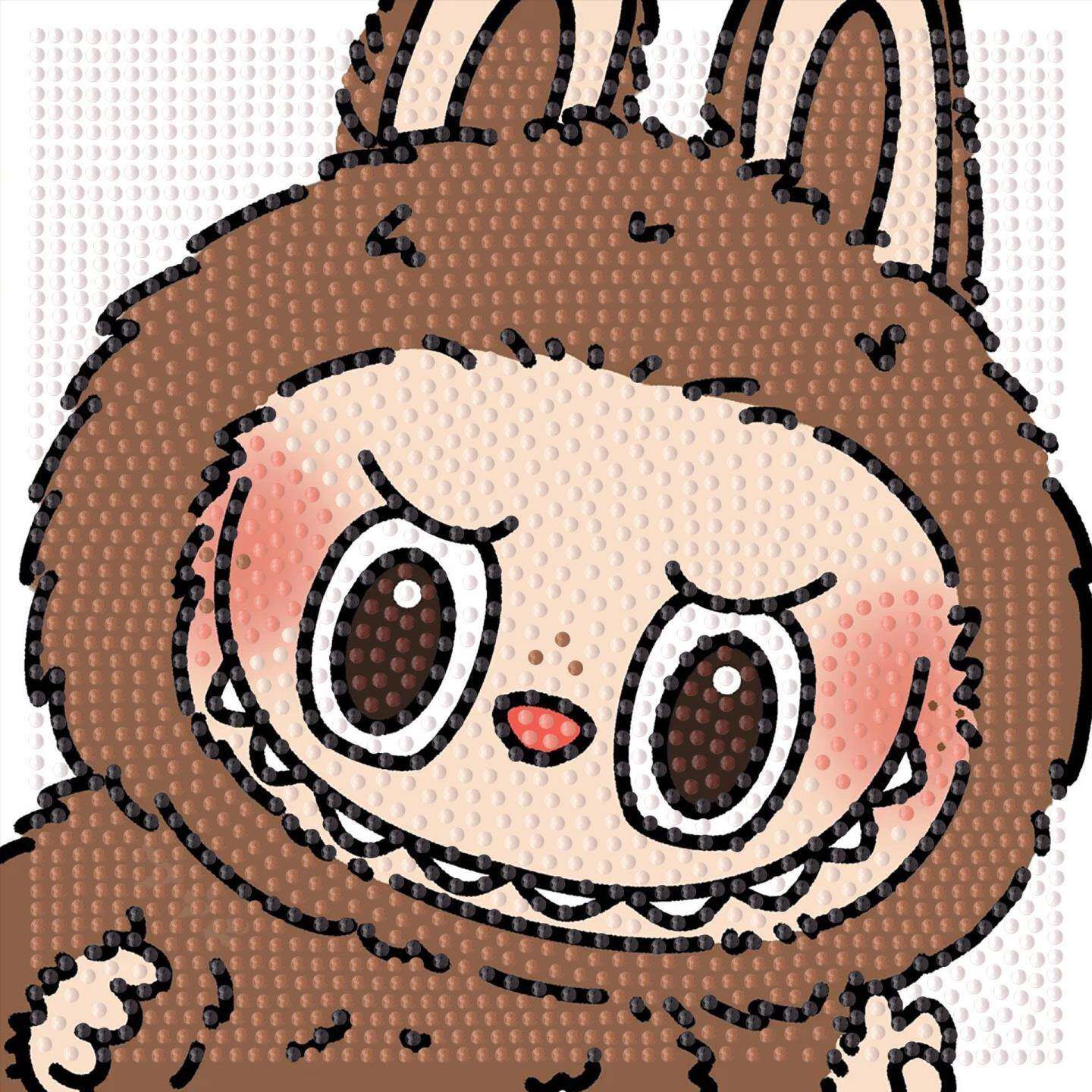 钻石画啦布布实木绷框材料包工具满钻钻石画粘贴钻石画材料包小学