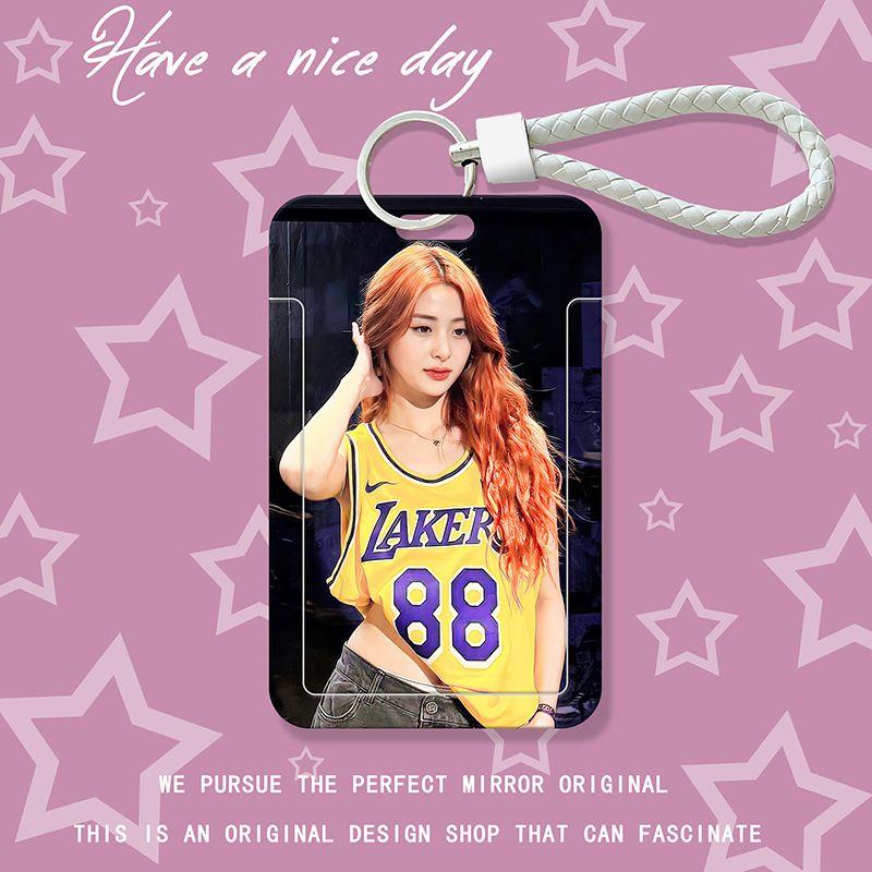 许允真周边卡套学生滑盖饭卡公交卡身份证件保护套门禁校园卡收纳