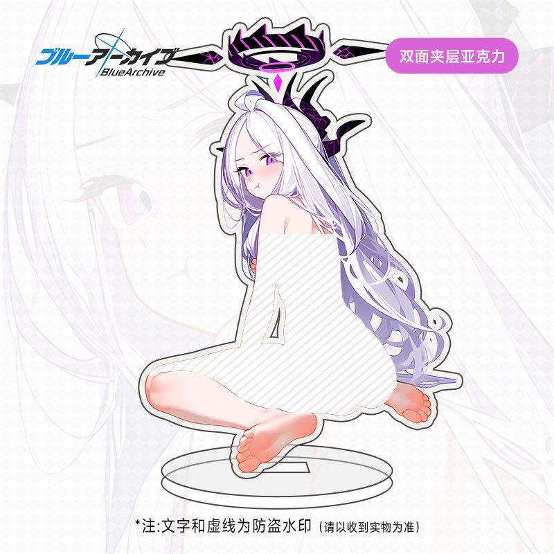 碧蓝档案蔚蓝档案周边立牌 白洲梓优香星野 亚克力摆件礼品