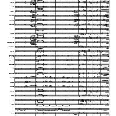 管乐总谱五声神韵3.5级交响管乐团合奏总分谱+音频