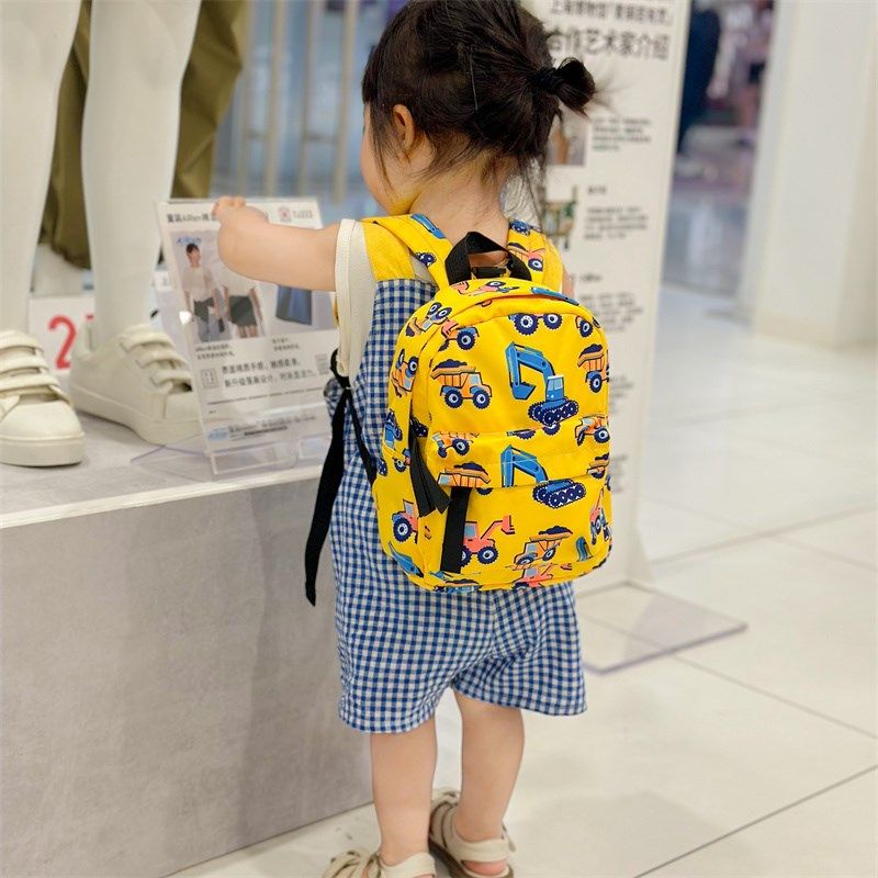 婴儿背包2024新款宝宝外出防走失双肩包可爱挖掘机轻便男童小书包,玩具/童车/益智/积木/模型,书包,淘宝优惠券,粉丝福利购,淘宝优惠卷