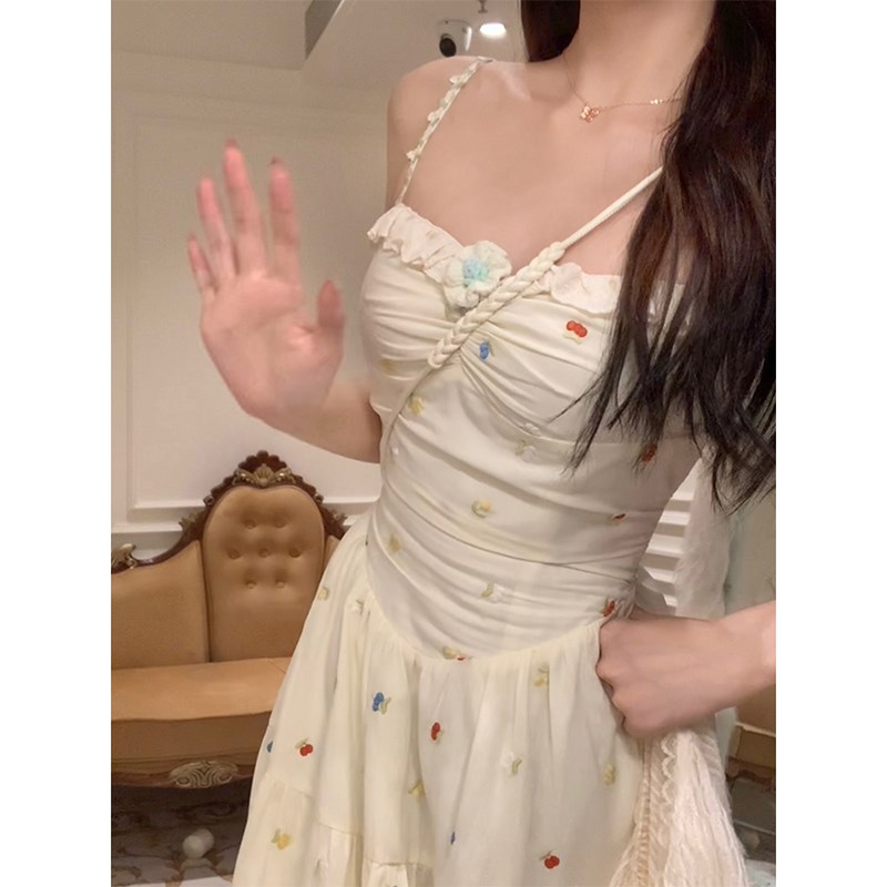 【瑞茜】夏日来信 夏季甜美初恋温柔风显瘦小众连衣裙R2001X