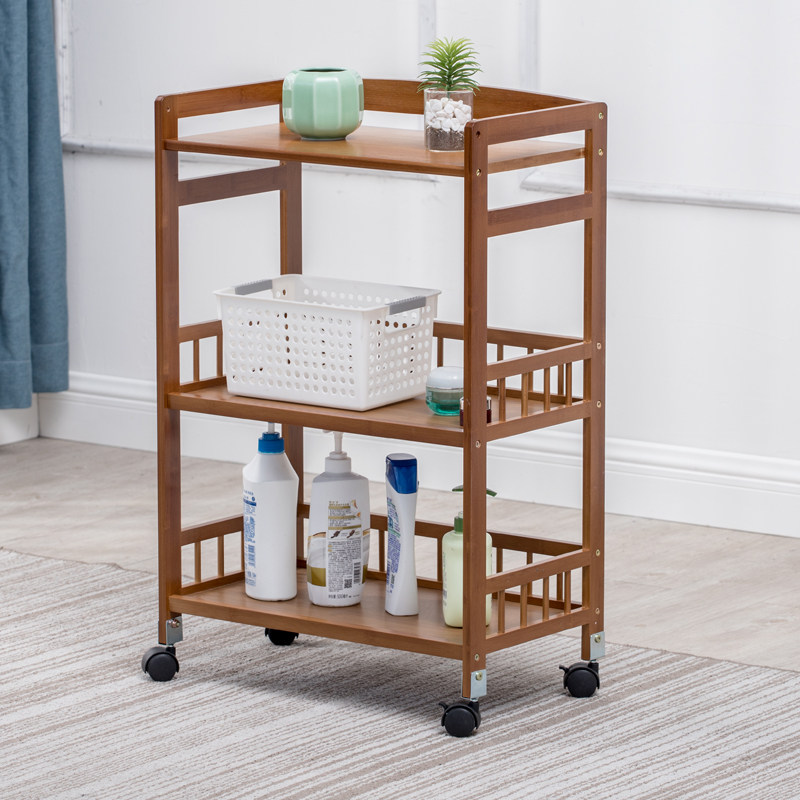 新款围护栏推车美容美发工具车美容院小推车O足浴店火锅店餐车实