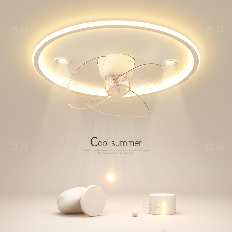 创意led吸顶灯简约现代主卧室灯风扇灯客厅灯餐厅房间灯中山灯具