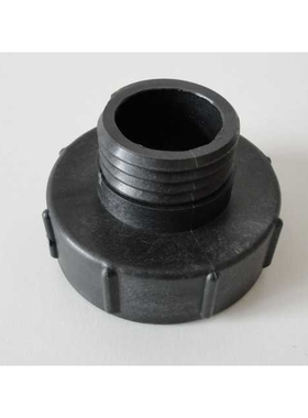 供应IBC吨桶蝶阀100mm转换接头 3寸转2寸 100粗丝转60粗丝