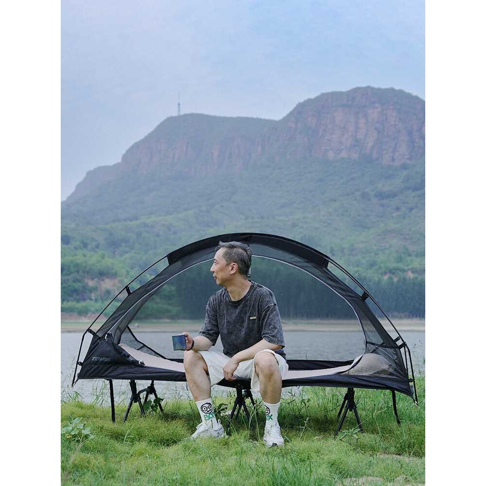 户外登山露营solo单人帐防雨袋鼠庇护所网帐蚊帐徒步帐篷袋鼠内账