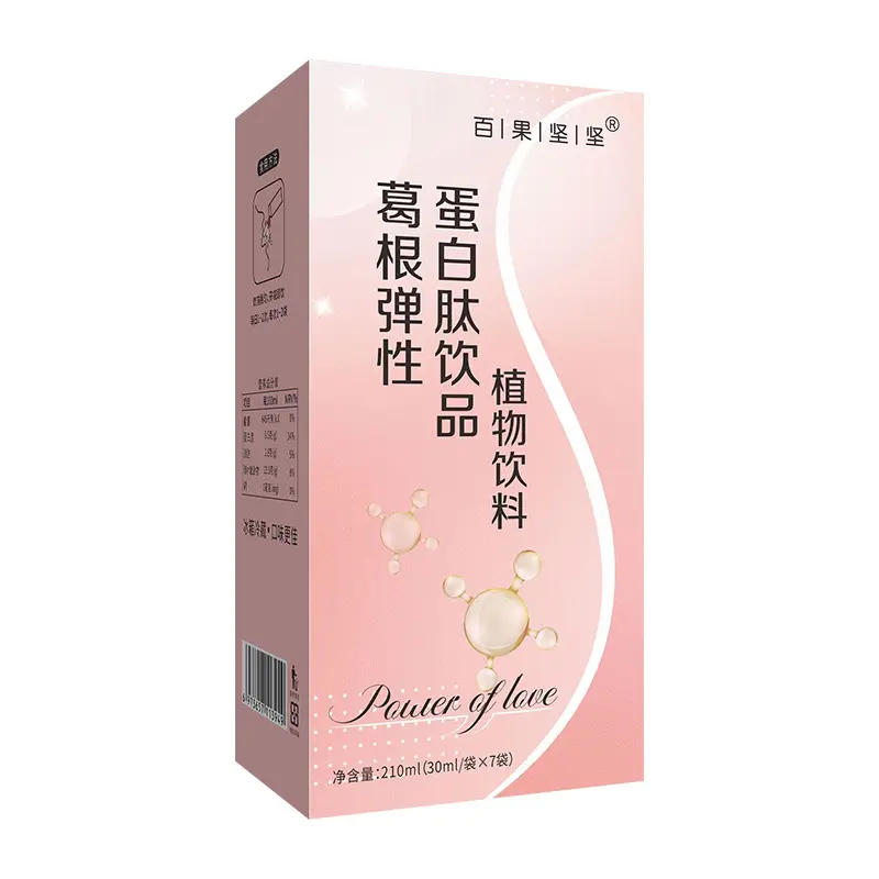 彭彭饮胶原蛋白肽鲣鳕鱼胶原蛋白葛根弹性蛋白肽饮品