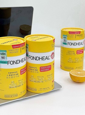 FONDHEAL即食益生菌冻干粉固体饮料调理肠胃复合益生元