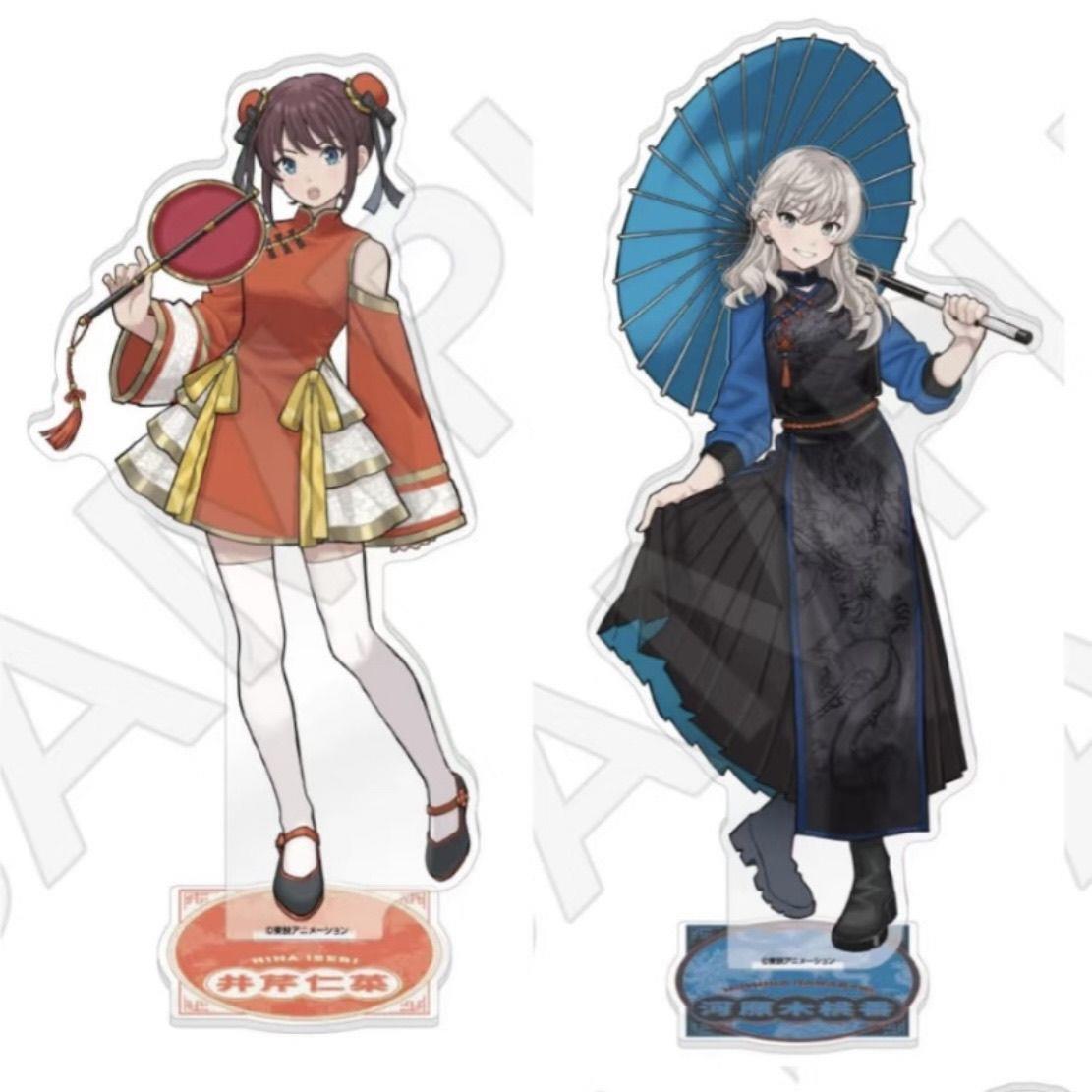 哭泣少女乐队周边井芹仁菜河原木桃香安和昴亚克力立牌谷美自制谷