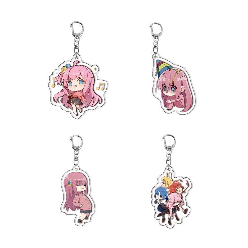 【夹层】孤独摇滚亚克力钥匙扣 后藤独 伊地知虹夏 动漫周边挂饰