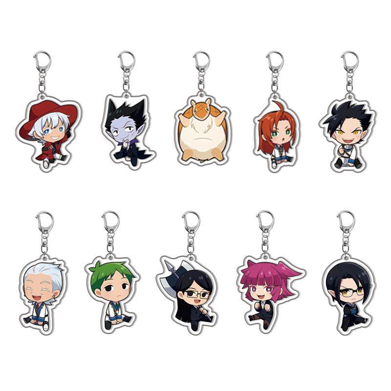 亚克力双面钥匙扣.吸血鬼马上死2 德拉尔克 罗纳多周边钥匙扣挂件