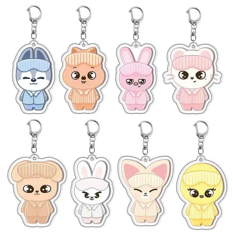 【夹层】流浪儿童Strey Kids明星动漫亚克力周边双面夹层可爱挂件