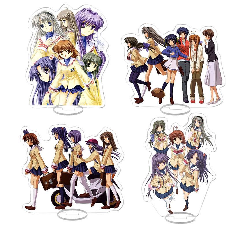 团子大家族Clannad古河渚 动漫周边亚克力立牌摆件创意校园小饰品